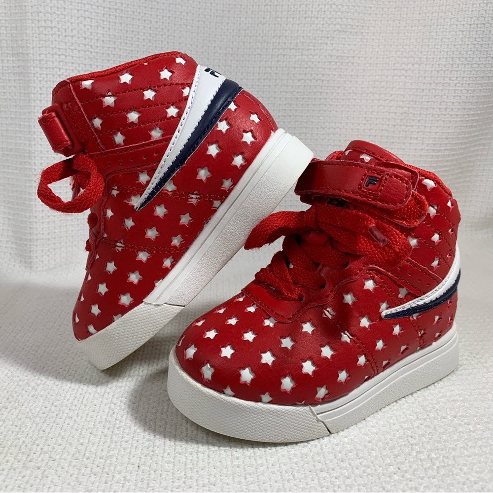 Fila Vulc Big Star Toddler Size 6 Sneakers